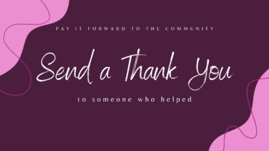 Act of Kindness - Send a Thank You